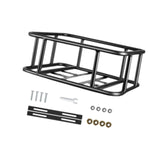 Rear Bike Basket Lightweight Bike Cargo Rack for Bicycles Riding Bikes Racks 47cmx34cmx17cm