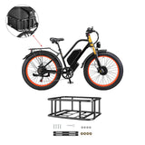 Rear Bike Basket Lightweight Bike Cargo Rack for Bicycles Riding Bikes Racks 47cmx34cmx17cm