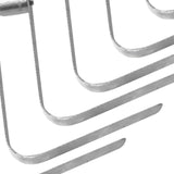 Maxbell 6 Pieces Kayak Paddle Spring Clips Single End Sturdy Outdoor Tent Pole Clips 8mm