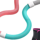 Maxbell Fitness Hoop Training Professional with Waist Belt for Travel Women Men Yoga Gray Green 1.5kg