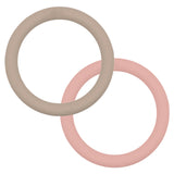 Maxbell Weight Ring Weighted Circle for Strength Training Home Fitness Yoga Exercise Cream tea color