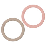 Maxbell Weight Ring Weighted Circle for Strength Training Home Fitness Yoga Exercise Cream tea color