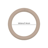 Maxbell Weight Ring Weighted Circle for Strength Training Home Fitness Yoga Exercise Cream tea color