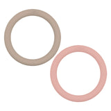 Maxbell Weight Ring Weighted Circle for Strength Training Home Fitness Yoga Exercise Cream tea color