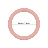 Maxbell Weight Ring Weighted Circle for Strength Training Home Fitness Yoga Exercise Pink color