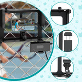 Maxbell Fence Mount for Sports Camera Phone Fence Bracket for Recording Tennis Games