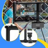 Maxbell Fence Mount for Sports Camera Phone Fence Bracket for Recording Tennis Games