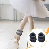 Maxbell 2Pcs Wrist Ankle Weights Multipurpose for Running Exercise Strength Training 0.5kg Black
