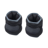 Maxbell 2Pcs Wrist Ankle Weights Multipurpose for Running Exercise Strength Training 0.5kg Black