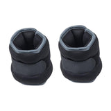 Maxbell 2Pcs Wrist Ankle Weights Multipurpose for Running Exercise Strength Training 1kg Black
