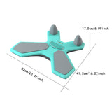 Maxbell Plank Board Abdomen Exercise Core Strength Training for Sports Office Indoor Green