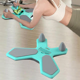 Maxbell Plank Board Abdomen Exercise Core Strength Training for Sports Office Indoor Green