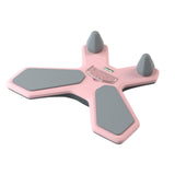 Maxbell Plank Board Abdomen Exercise Core Strength Training for Sports Office Indoor Pink