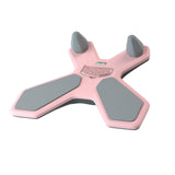 Maxbell Plank Board Abdomen Exercise Core Strength Training for Sports Office Indoor Pink