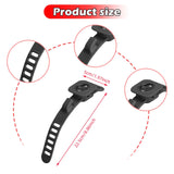 Maxbell Bike Computer Mount Cycling Accessory Adjustable Strap Support Soft Silicone
