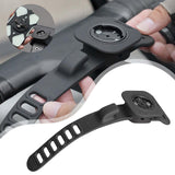 Maxbell Bike Computer Mount Cycling Accessory Adjustable Strap Support Soft Silicone