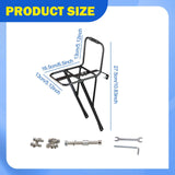 Maxbell Bike Front Rack Carrier Metal Bicycle Front Fork Rack for Mountain Road Bike