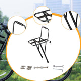 Maxbell Bike Front Rack Carrier Metal Bicycle Front Fork Rack for Mountain Road Bike