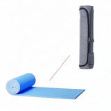 Maxbell Yoga Mat Bag Zipper Pouch Multifunctional Gym Bag for Office Travel Training Gray