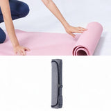 Maxbell Yoga Mat Bag Zipper Pouch Multifunctional Gym Bag for Office Travel Training Gray