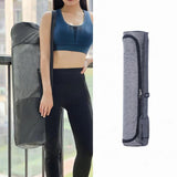 Maxbell Yoga Mat Bag Zipper Pouch Multifunctional Gym Bag for Office Travel Training Gray