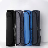 Maxbell Yoga Mat Bag Zipper Pouch Multifunctional Gym Bag for Office Travel Training Gray