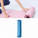 Maxbell Yoga Mat Bag Zipper Pouch Multifunctional Gym Bag for Office Travel Training Blue