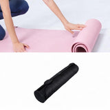 Maxbell Yoga Mat Bag Zipper Pouch Multifunctional Gym Bag for Office Travel Training Black