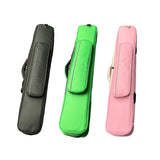 Maxbell Pool Cue Case for 1/2 Billiard Stick with Handle Scratch Resistant Protector Black