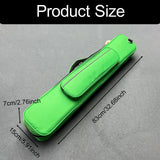 Maxbell Pool Cue Case for 1/2 Billiard Stick with Handle Scratch Resistant Protector Green