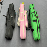 Maxbell Pool Cue Case for 1/2 Billiard Stick with Handle Scratch Resistant Protector Green