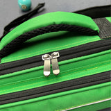 Maxbell Pool Cue Case for 1/2 Billiard Stick with Handle Scratch Resistant Protector Green