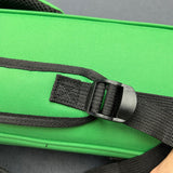 Maxbell Pool Cue Case for 1/2 Billiard Stick with Handle Scratch Resistant Protector Green