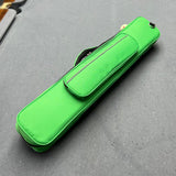 Maxbell Pool Cue Case for 1/2 Billiard Stick with Handle Scratch Resistant Protector Green