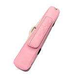 Maxbell Pool Cue Case for 1/2 Billiard Stick with Handle Scratch Resistant Protector Pink