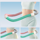 Maxbell Weighted Fitness Hoop Training Foldable Abdomen Fitness Circles for Kids Gym Style A