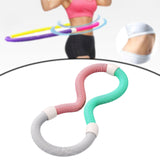 Maxbell Weighted Fitness Hoop Training Foldable Abdomen Fitness Circles for Kids Gym Style A