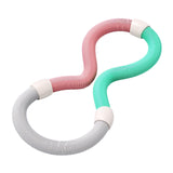 Maxbell Weighted Fitness Hoop Training Foldable Abdomen Fitness Circles for Kids Gym Style B