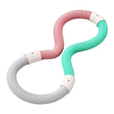 Maxbell Weighted Fitness Hoop Training Foldable Abdomen Fitness Circles for Kids Gym Style C