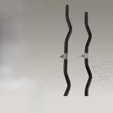 Maxbell LAT Pull Down Bar Black Cable Machine Attachment for Muscle Building Fitness 80cm