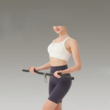 Maxbell LAT Pull Down Bar Black Cable Machine Attachment for Muscle Building Fitness 80cm