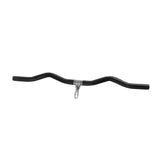 Maxbell LAT Pull Down Bar Black Cable Machine Attachment for Muscle Building Fitness 80cm