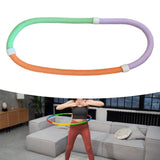 Maxbell Weighted Soft Spring Hoop PVC Abdomen Fitness Circle for Indoor Outdoor Home 1.2KG