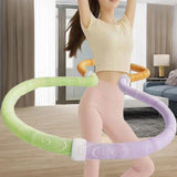Maxbell Weighted Soft Spring Hoop PVC Abdomen Fitness Circle for Indoor Outdoor Home 1.2KG