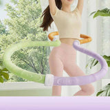 Maxbell Weighted Soft Spring Hoop PVC Abdomen Fitness Circle for Indoor Outdoor Home 1.2KG