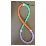 Maxbell Weighted Soft Spring Hoop PVC Abdomen Fitness Circle for Indoor Outdoor Home 1.5KG