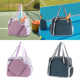 Maxbell Pickleball Racquet Handbag Portable Versatile Tennis Racket Tote for Fitness Purple