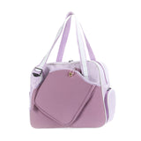 Maxbell Pickleball Racquet Handbag Portable Versatile Tennis Racket Tote for Fitness Purple