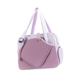 Maxbell Pickleball Racquet Handbag Portable Versatile Tennis Racket Tote for Fitness Purple