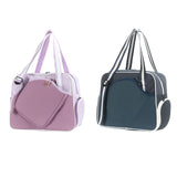 Maxbell Pickleball Racquet Handbag Portable Versatile Tennis Racket Tote for Fitness Purple